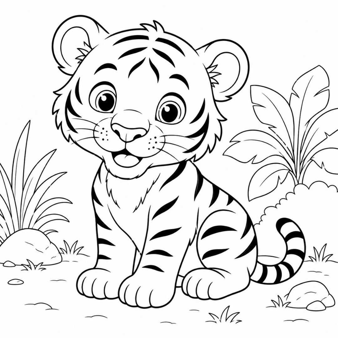 Tigar bojanka